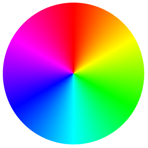 ¿La rueda de color?